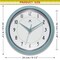Infinity Instruments Retro Round Baby Blue Wall Clock, 9.5 in. 10940BB - alternate 7